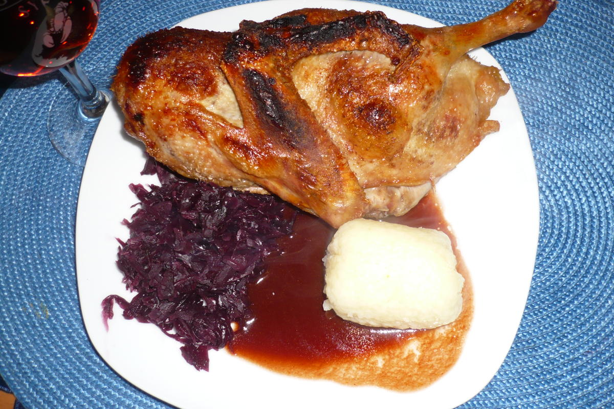 Ente mit Rotwein-Schokoladensoße - Rezept - Bild Nr. 2