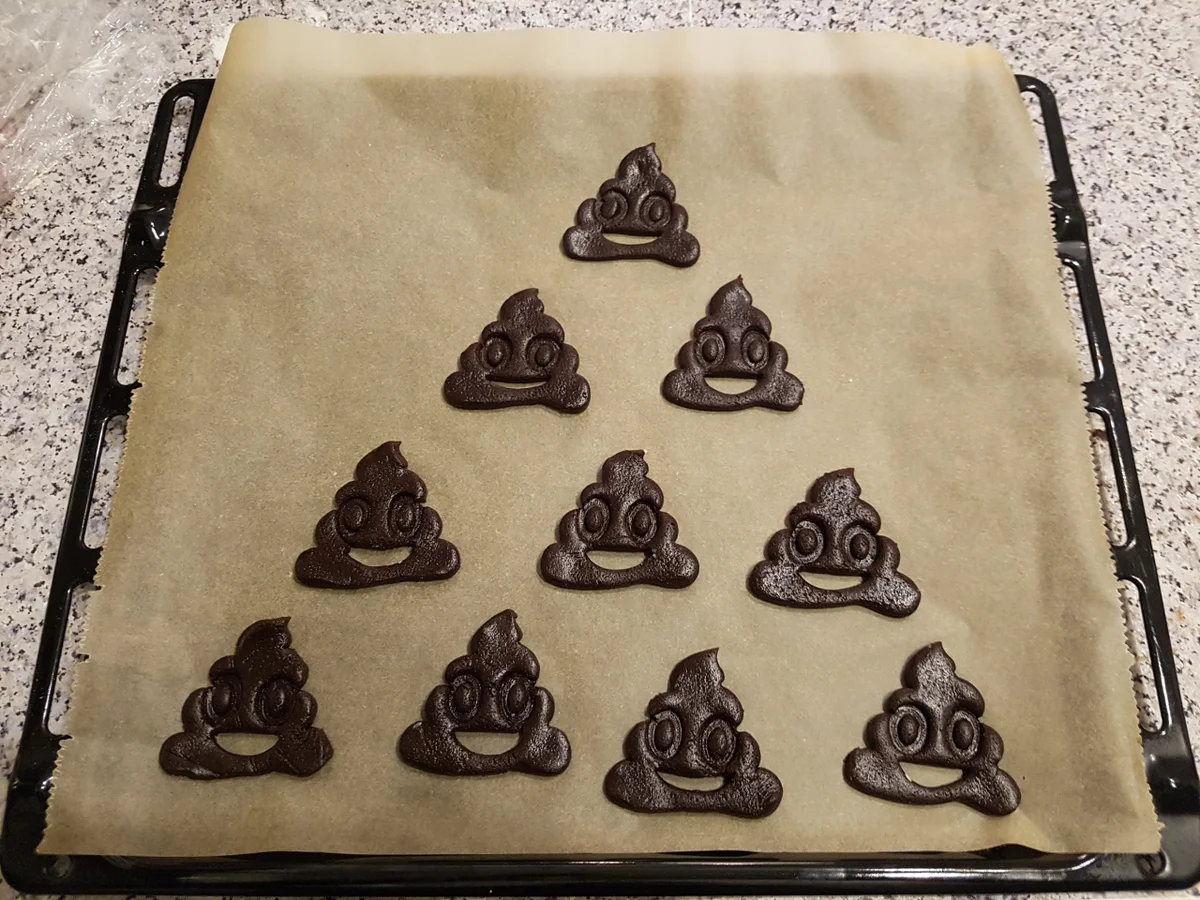 Kackhaufenplätzchen - Rezept - Bild Nr. 7