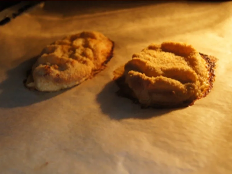 Wiener Schnitzel vom Schwein mit Honig-Bundmöhren und Sahne-Kartoffelstampf - Rezept - Bild Nr. 6