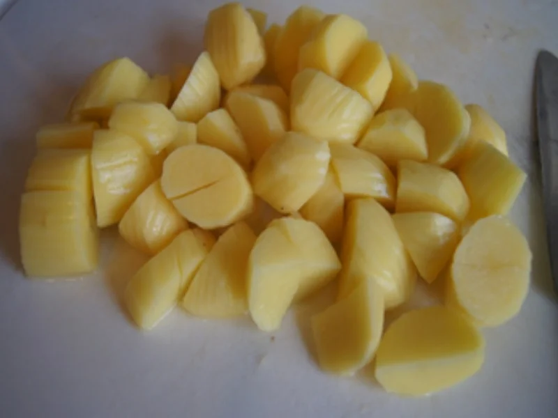 Wiener Schnitzel vom Schwein mit Honig-Bundmöhren und Sahne-Kartoffelstampf - Rezept - Bild Nr. 13