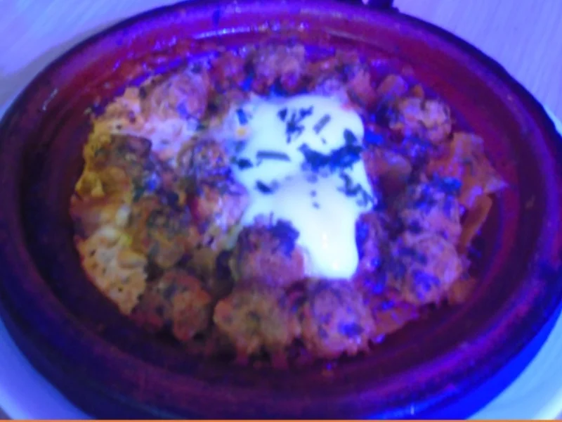 Rezept: Mettbällchen im Tajine Bild Nr. 2 Mettbällchen im Tajine - Rezept - Bild Nr. 2