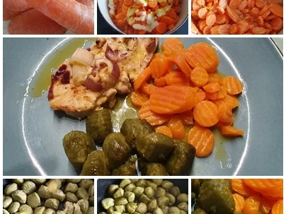 Rezept: Putenschnitzel- Spinat Gnocchi- Möhren Bild Nr. 3 Putenschnitzel- Spinat Gnocchi- Möhren - Rezept - Bild Nr. 3