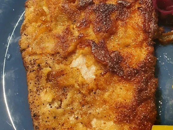 Weihnachtliches Kalbsschnitzel paniert - Rezept - Bild Nr. 7