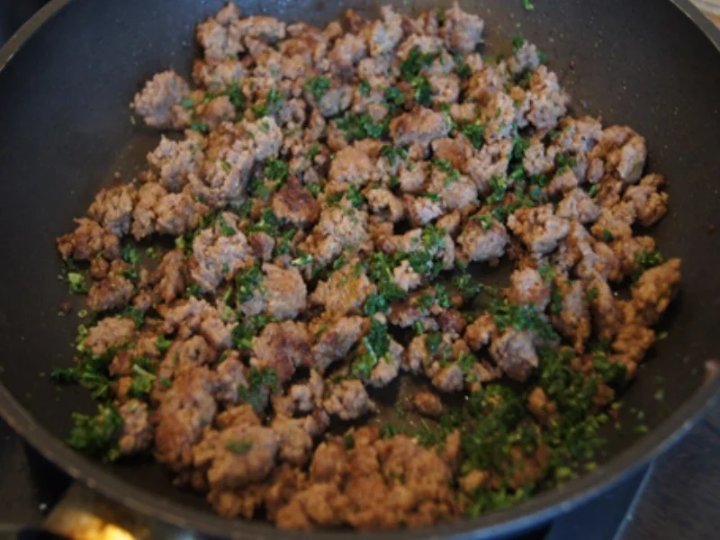 Rezept: Kürbissuppe mit pikanter Rinderhackeinlage Bild Nr. 9670 Kürbissuppe mit pikanter Rinderhackeinlage - Rezept - Bild Nr. 9670