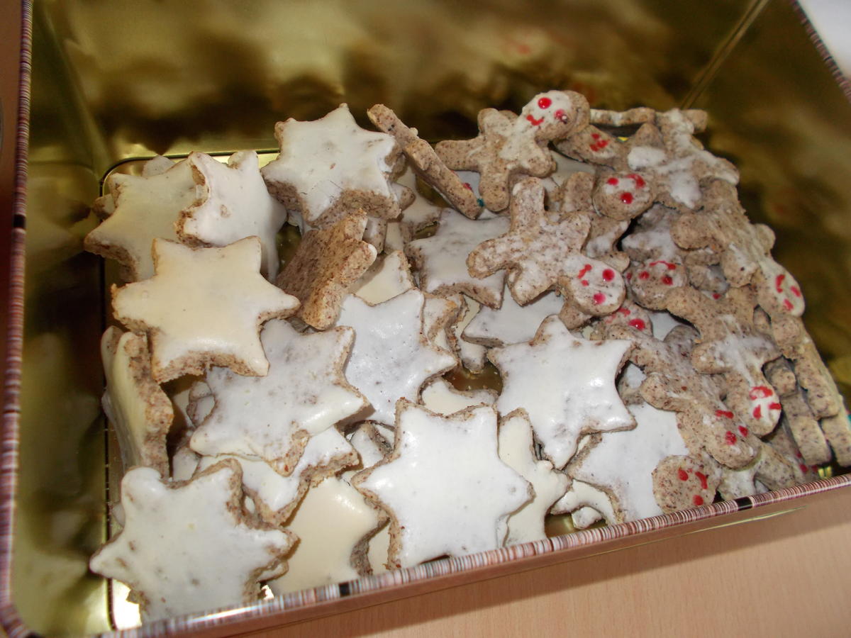 ZIMTSTERNE und MÄNNCHEN - einfach - von Schneeweisschen