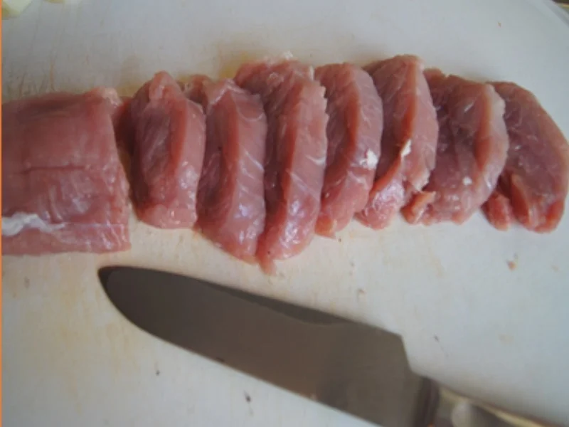 Schweinefilet mit Brokkoli und Gemüsemix im Wok mit gelben Basmatireis - Rezept - Bild Nr. 4