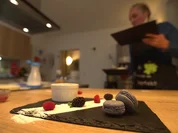 Crème brûlée mit Feigenmacarons - Rezept - Bild Nr. 2