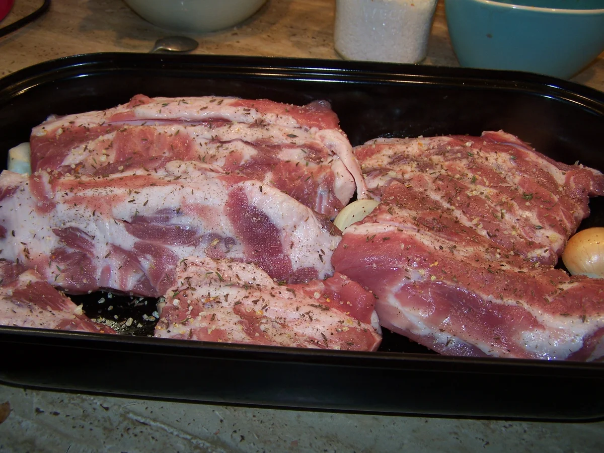 Rahm-Rippchen aus dem Rohr - Rezept - Bild Nr. 9656