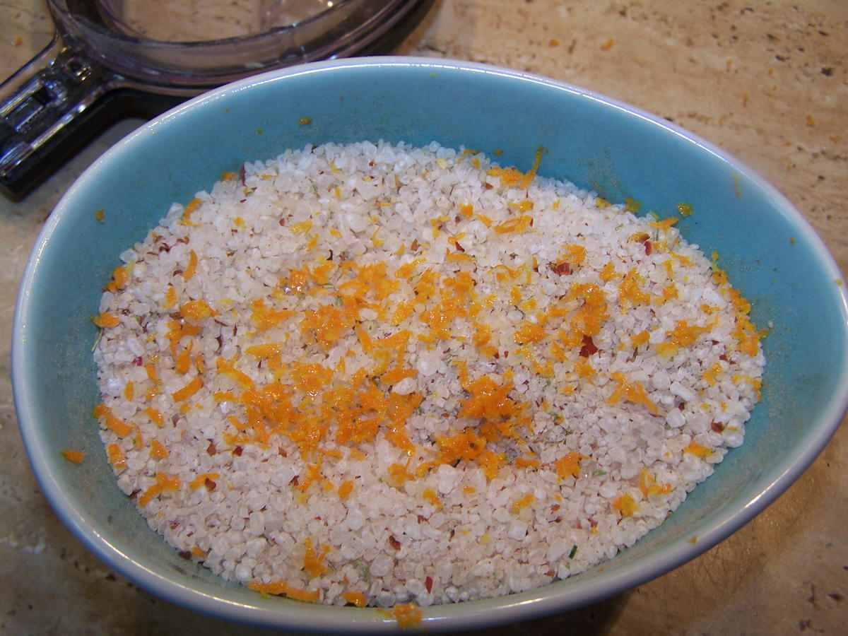 Meer-Salz mit Orangenschale - Rezept - Bild Nr. 6