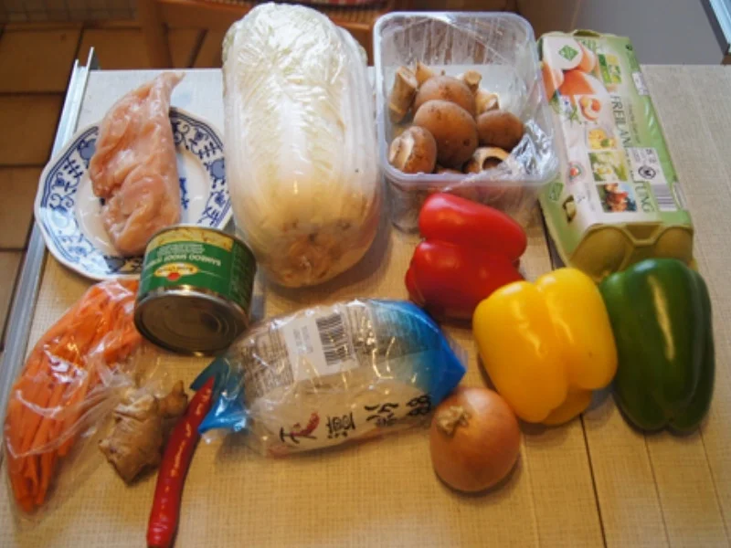 Rezept: Pekingsuppe süß-sauer-scharf XXL Bild Nr. 3 Pekingsuppe süß-sauer-scharf XXL - Rezept - Bild Nr. 3