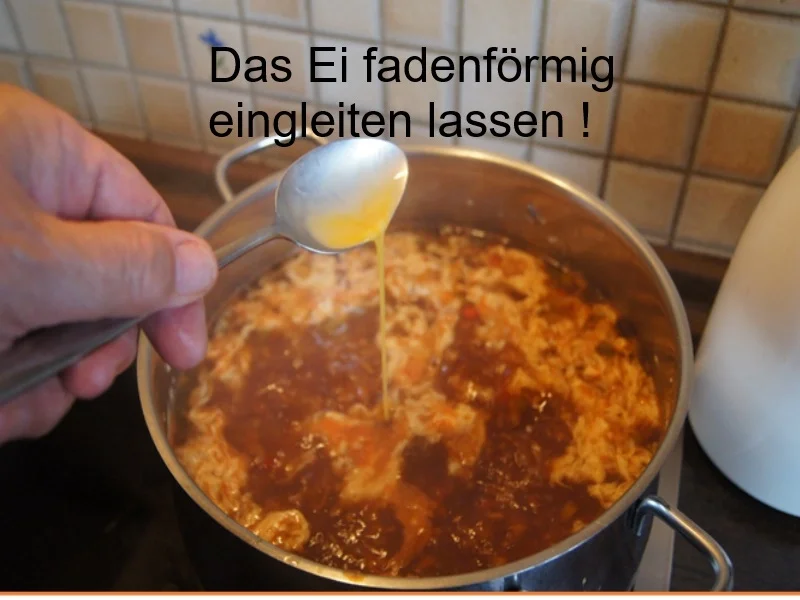 Rezept: Pekingsuppe süß-sauer-scharf XXL Bild Nr. 21 Pekingsuppe süß-sauer-scharf XXL - Rezept - Bild Nr. 21