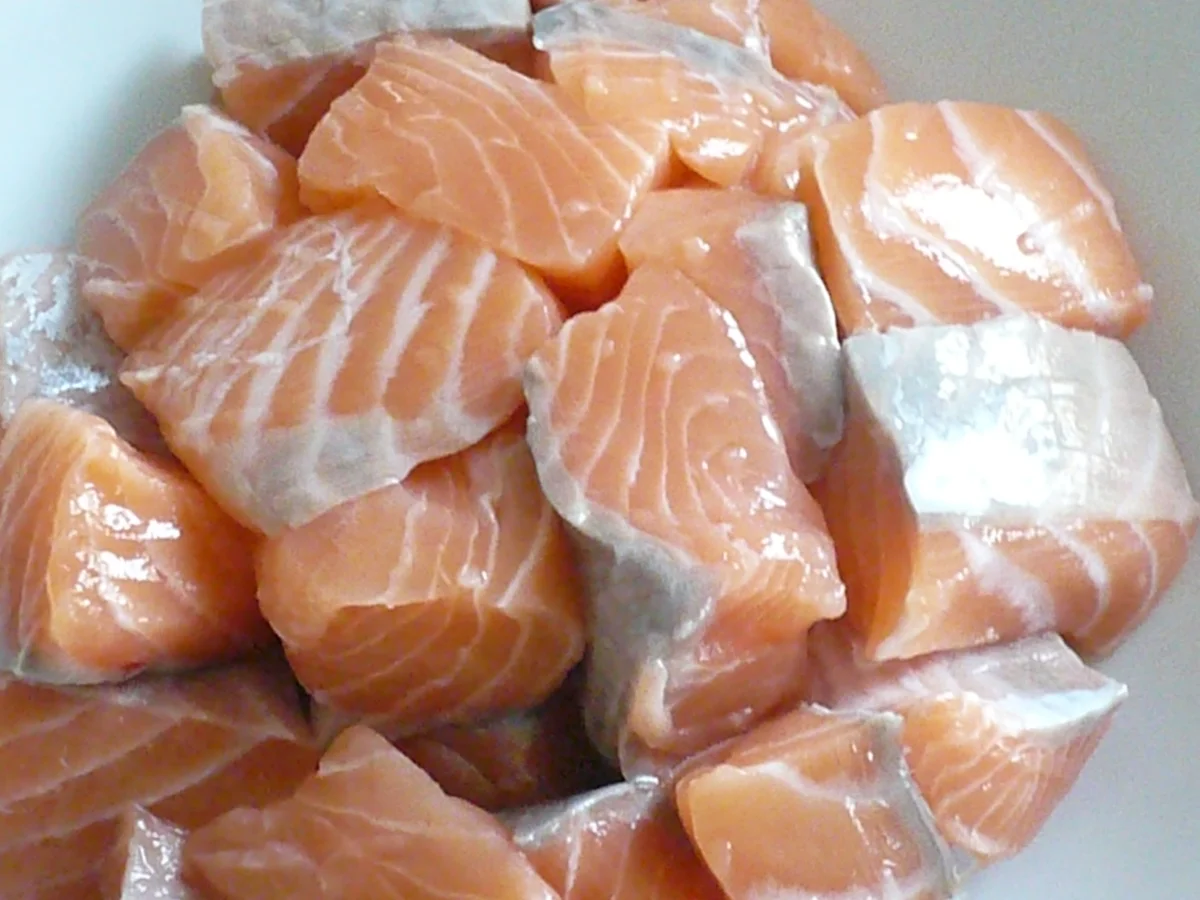 Rezept: Lachs in Lauch - Rahmsoße Bild Nr. 6 Lachs in Lauch - Rahmsoße - Rezept - Bild Nr. 6