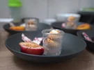 Beereneis, gegrillter Pfirsich, weiße Schokolade und Zabaione - Rezept - Bild Nr. 2