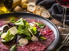 Carpaccio Verde vom Rind mit Rucola, Spargel und Kapern - Rezept - Bild Nr. 3