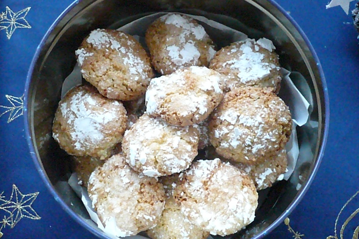 Amaretti mit Pistazie - Rezept - Bild Nr. 2