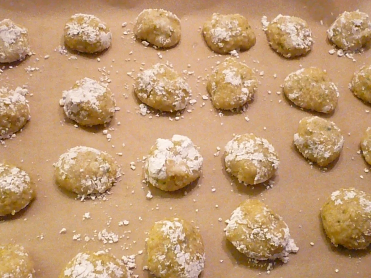 Rezept: Amaretti mit Pistazie Bild Nr. 9 Amaretti mit Pistazie - Rezept - Bild Nr. 9