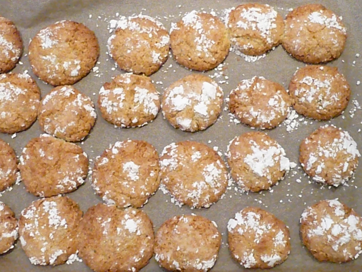 Rezept: Amaretti mit Pistazie Bild Nr. 10 Amaretti mit Pistazie - Rezept - Bild Nr. 10