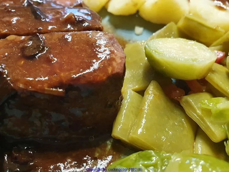 Lammlachs mit aus der Pfanne gezogener Sosse - Rezept - Bild Nr. 9