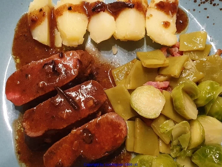 Lammlachs mit aus der Pfanne gezogener Sosse - Rezept - Bild Nr. 8