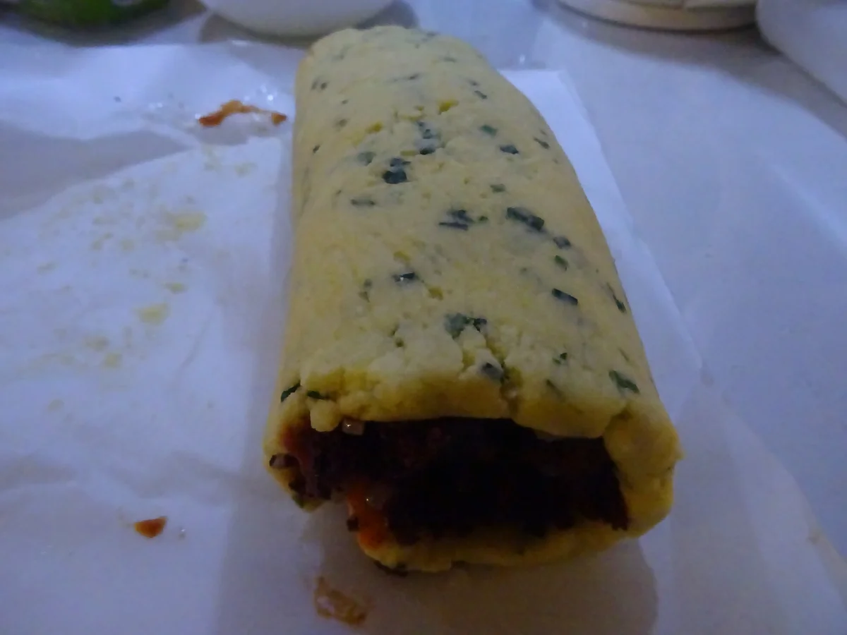 Kartoffel-Strudel mit zweierlei Füllung und Gurkensalat - Rezept - Bild Nr. 8