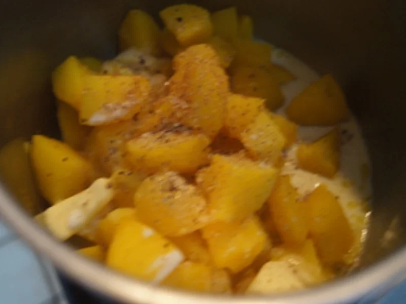 Kasseler mit herzhaften Sauerkraut und Kartoffel-stampf - Rezept - Bild Nr. 9