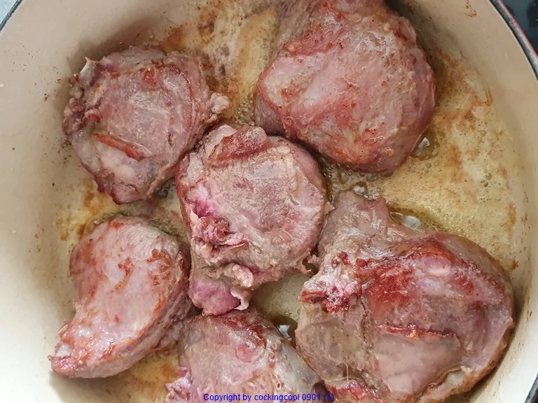 Kalbsbäckchen mit Portwein-Kirschsosse = kochbar Challenge 12.0 (Dezember 2019) - Rezept - Bild Nr. 5