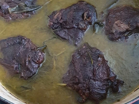 Kalbsbäckchen mit Portwein-Kirschsosse = kochbar Challenge 12.0 (Dezember 2019) - Rezept - Bild Nr. 8