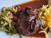 Kalbsbäckchen mit Portwein-Kirschsosse = kochbar Challenge 12.0 (Dezember 2019) - Rezept - Bild Nr. 3