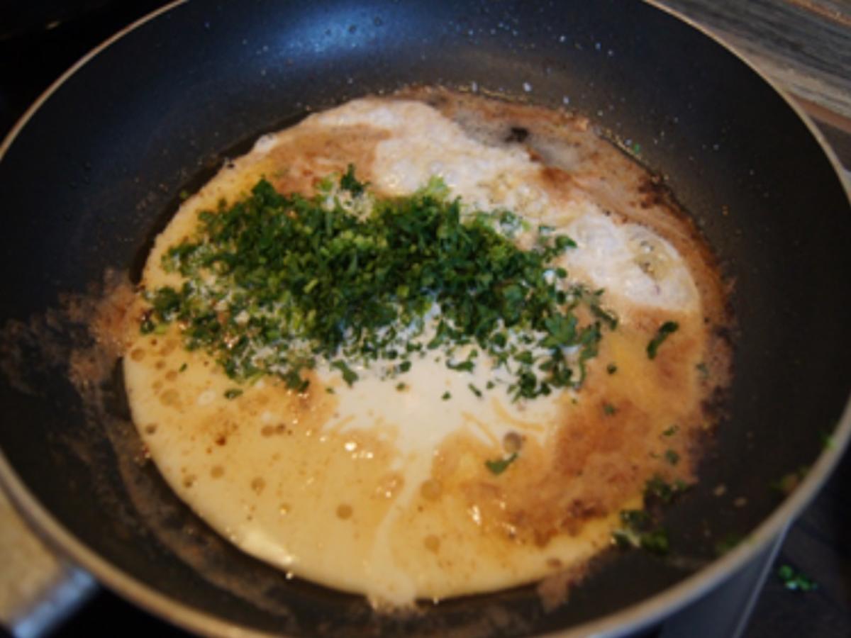 Lachsfilet mit Sauce, Brokkoli und Drillingen - Rezept - Bild Nr. 8