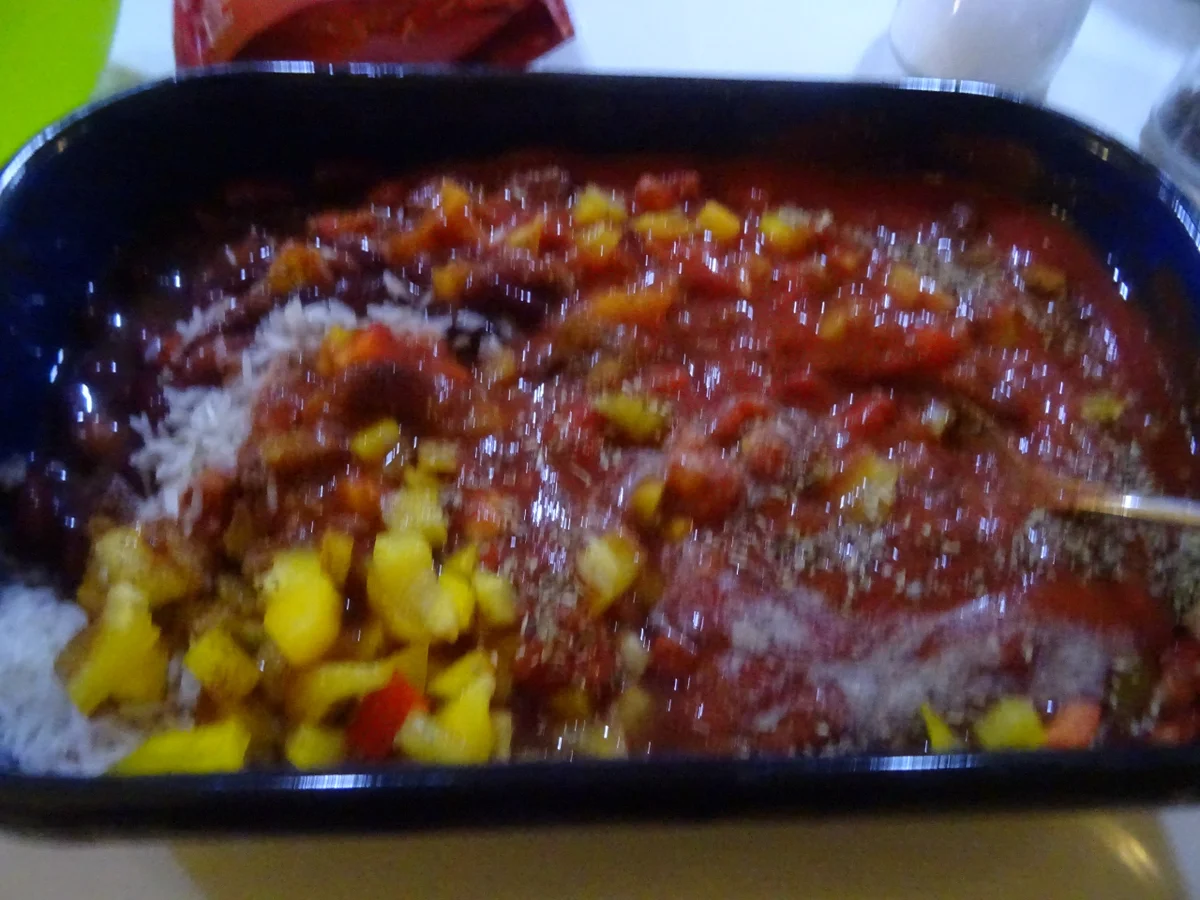 Tex-Mex-Pfanne mit gefüllten Hackbällchen - Rezept - Bild Nr. 5