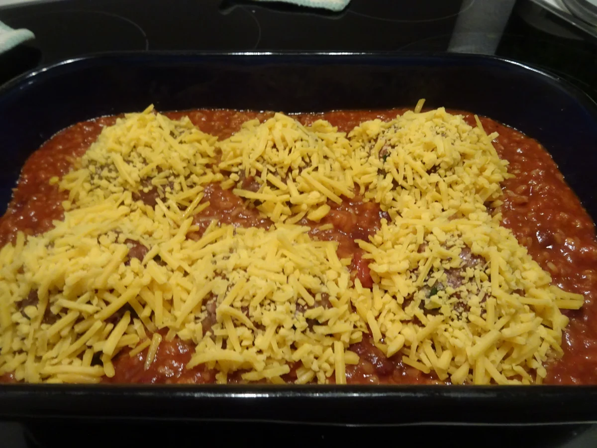 Tex-Mex-Pfanne mit gefüllten Hackbällchen - Rezept - Bild Nr. 9