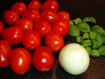 Tomatensalat ganz einfach - Rezept