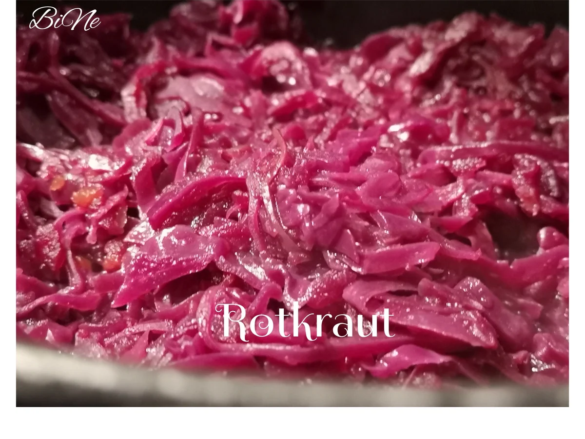 Rezept: BiNe` S ROTKRAUT Bild Nr. 4 BiNe` S ROTKRAUT - Rezept - Bild Nr. 4