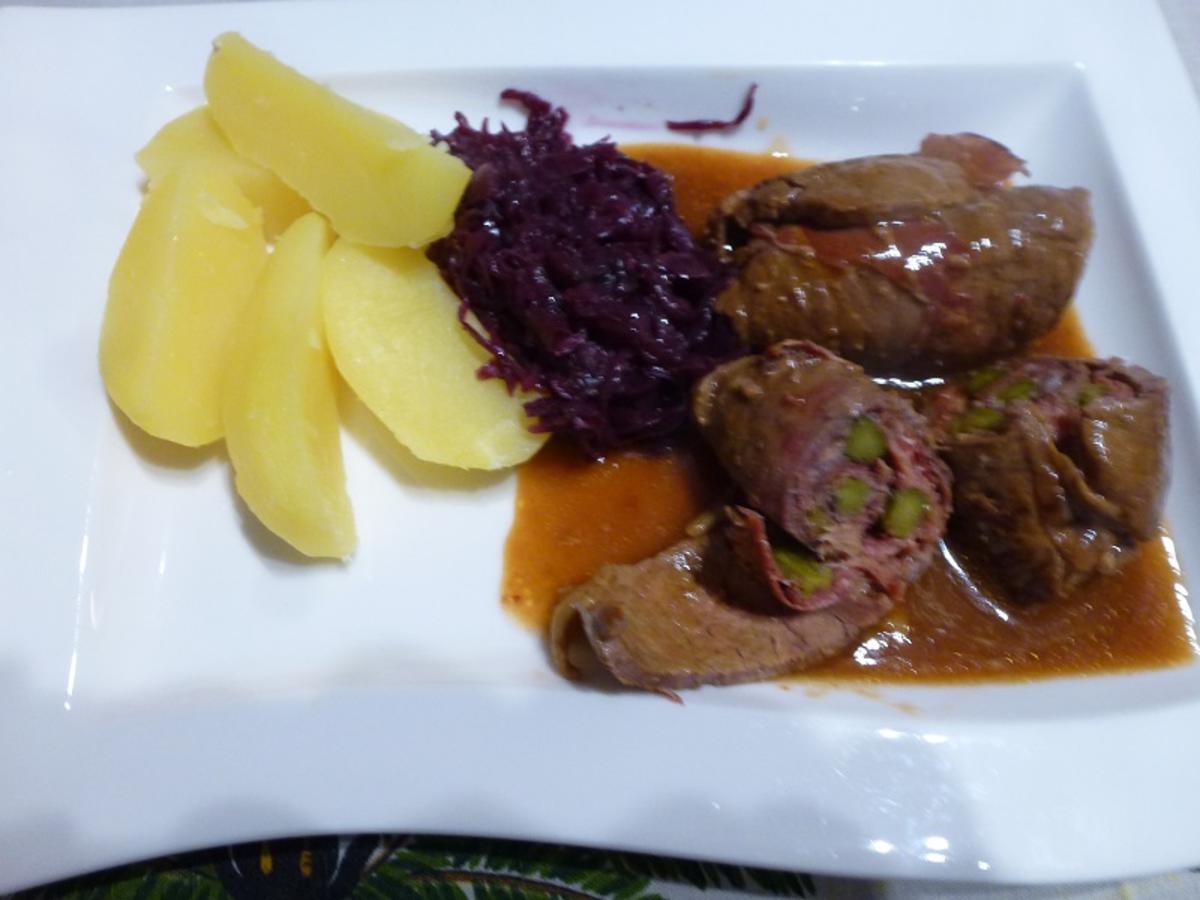 Rouladen vom Weiderind nach meiner Art - Rezept - Bild Nr. 3