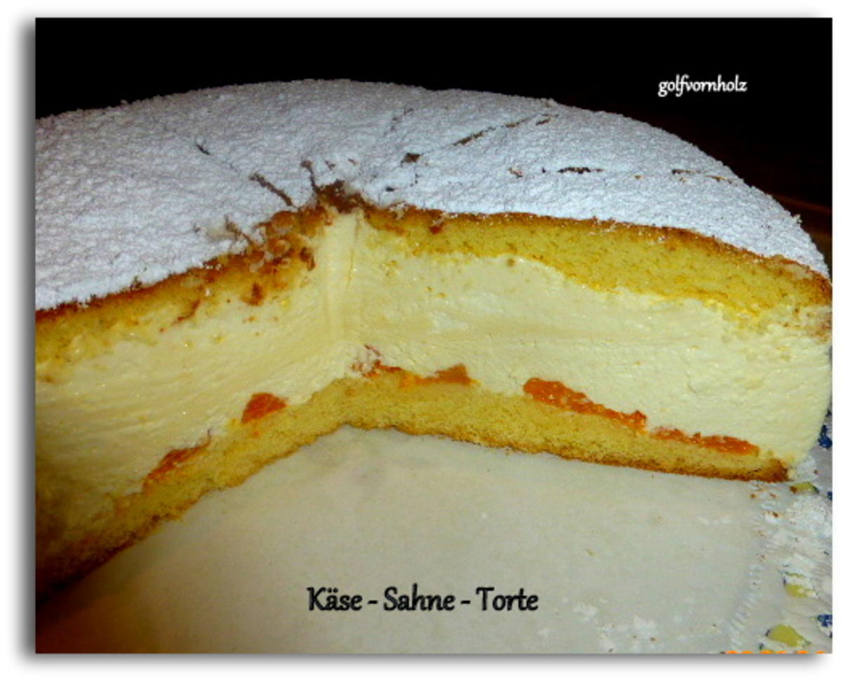 Käse - Sahne - Torte - Rezept - Bild Nr. 2
