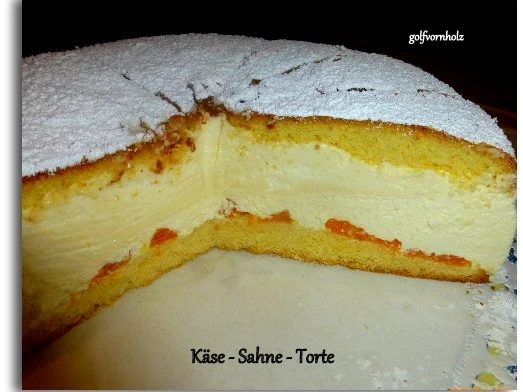 Rezept: Käse - Sahne - Torte Bild Nr. 2 Käse - Sahne - Torte - Rezept - Bild Nr. 2