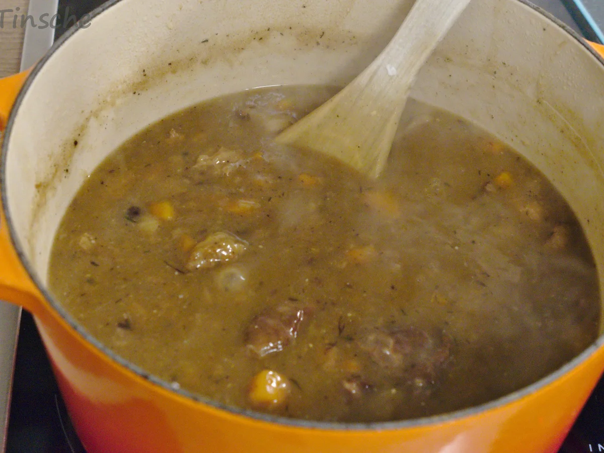 Stoofvlees mit Pommes - Rezept - Bild Nr. 9679