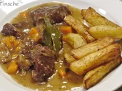 Stoofvlees mit Pommes - Rezept - Bild Nr. 9680