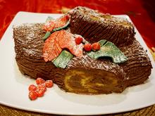 Tronco de Natal ~ Weihnachtsstamm Torte - =kochbar Challenge 12.0 (Dezember 2019) - Rezept - Bild Nr. 9672