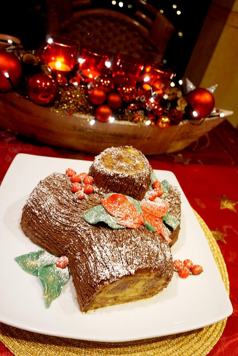 Tronco de Natal ~ Weihnachtsstamm Torte - =kochbar Challenge 12.0 (Dezember 2019) - Rezept - Bild Nr. 9674