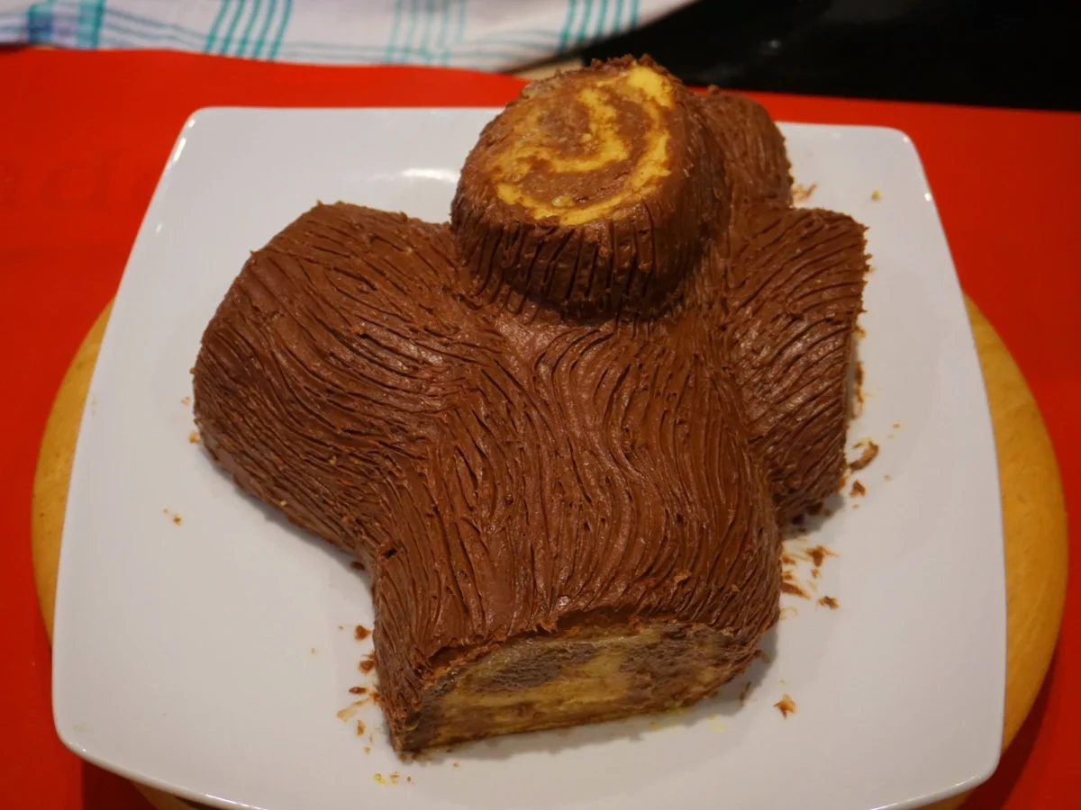 Tronco de Natal ~ Weihnachtsstamm Torte - =kochbar Challenge 12.0 (Dezember 2019) - Rezept - Bild Nr. 9679