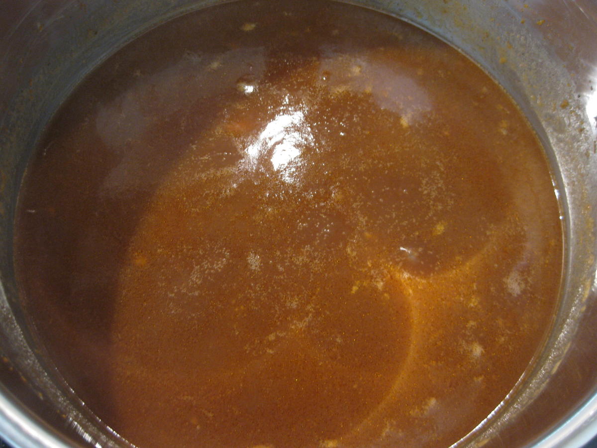 Ochsenschwanzsuppe gebunden, mit Madeira - Rezept - Bild Nr. 4