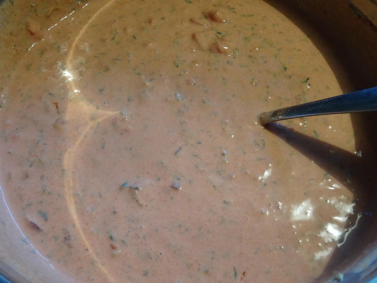 Dorsch in Tomaten Sahne Soße aus dem Ofen - einfach - von barbara62
