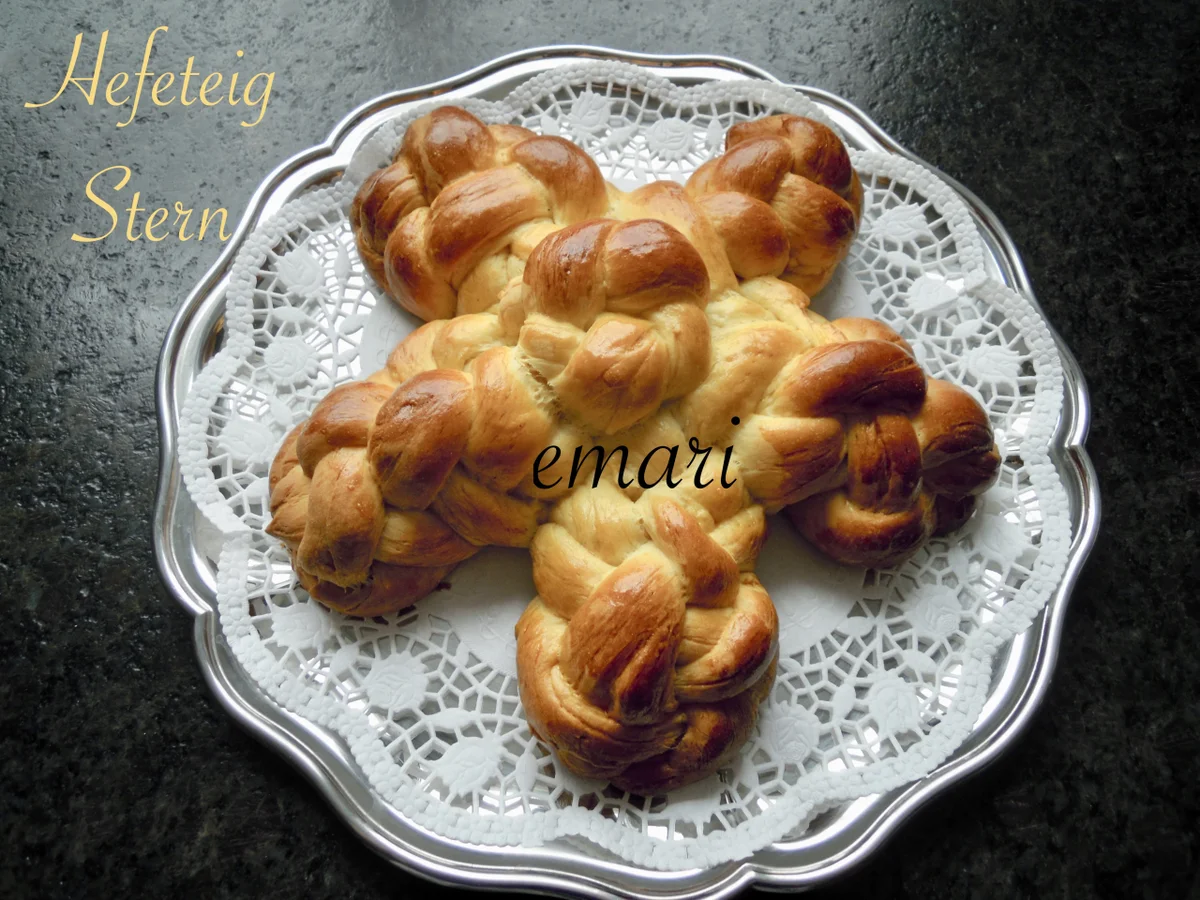Hefeteig Oster Stern - Rezept - Bild Nr. 2
