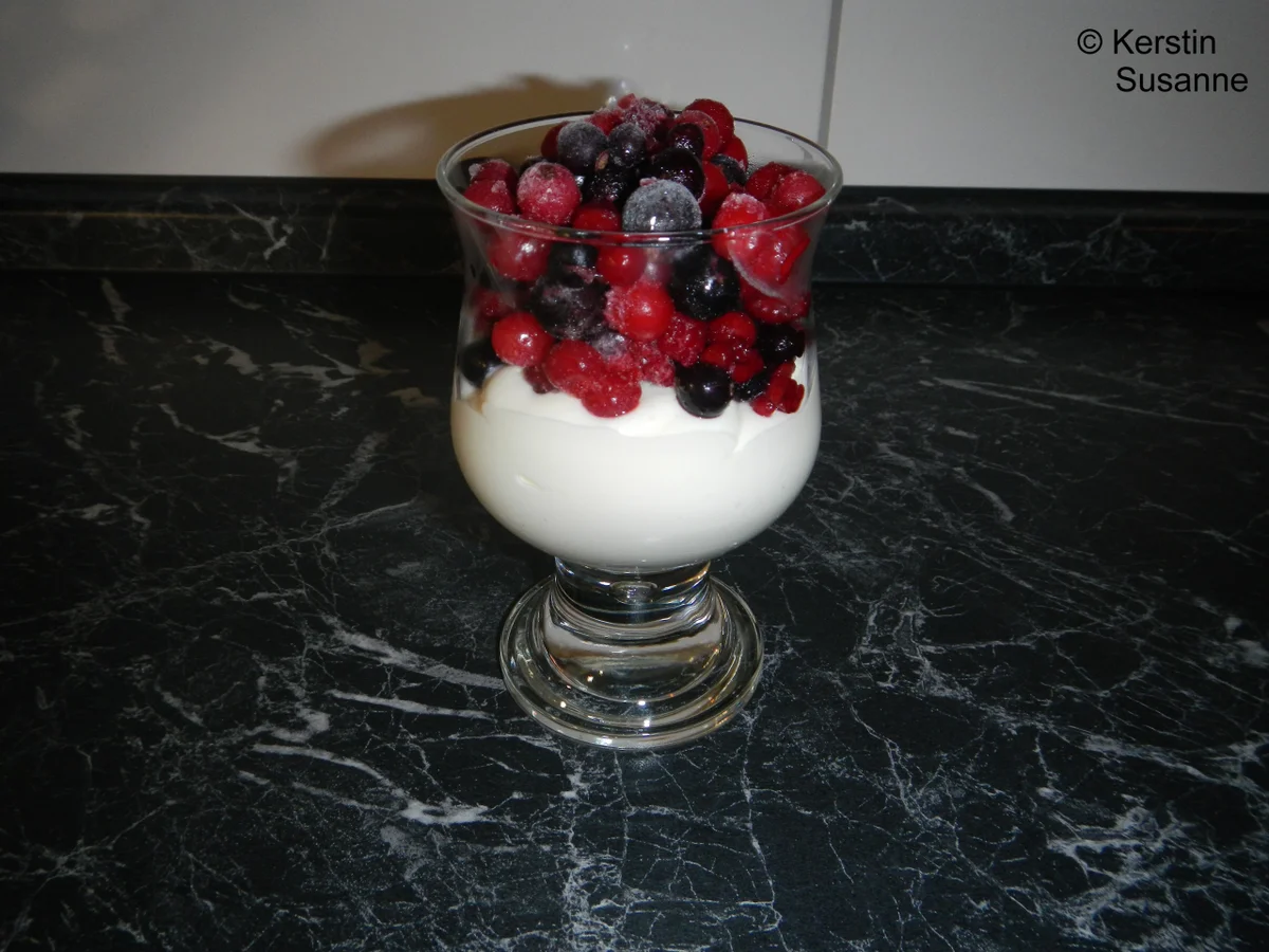 Rezept: Beeren-Quark-Dessert Bild Nr. 2 Beeren-Quark-Dessert - Rezept - Bild Nr. 2