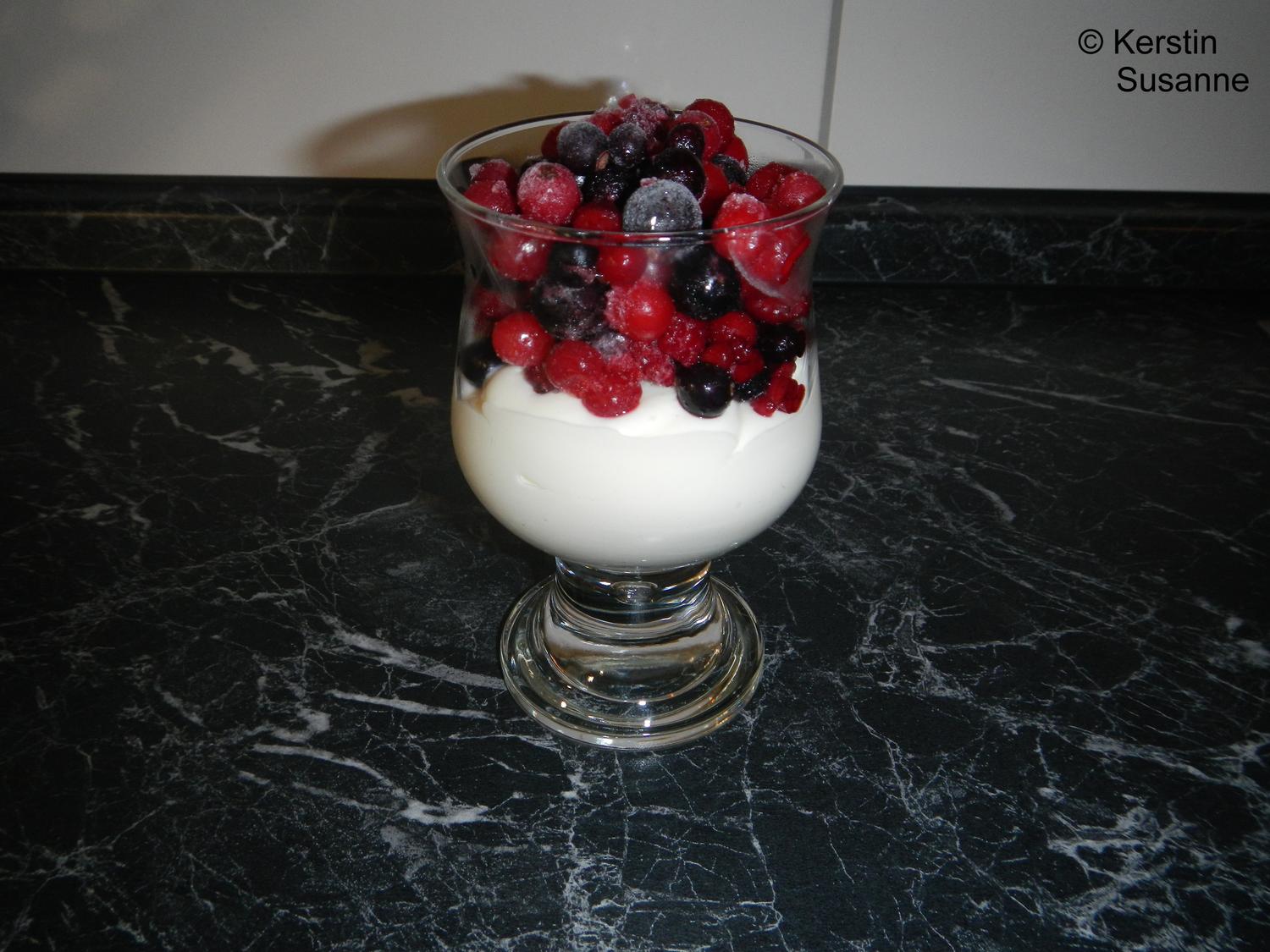 Beeren-Quark-Dessert - Rezept mit Bild - kochbar.de