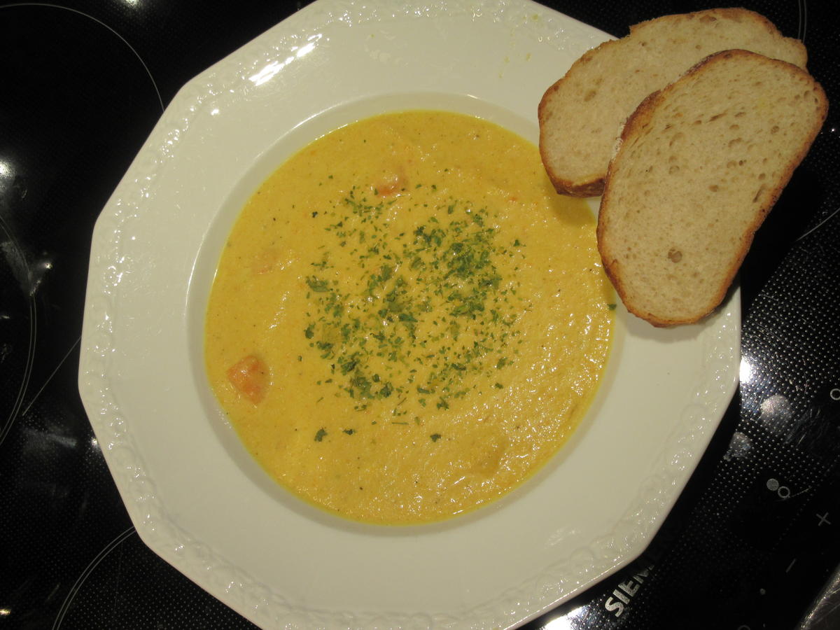 Möhrensuppe mit Orangensaft - Rezept - Bild Nr. 3