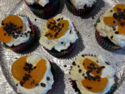 Schoko - Cupcakes mit Orangensahne - Rezept - Bild Nr. 2