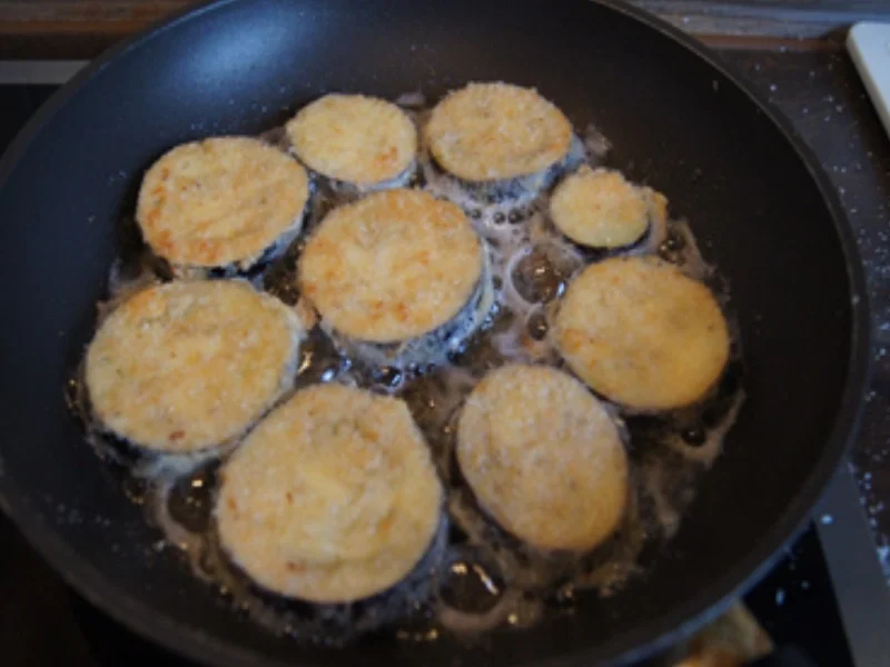Gebratene Auberginenscheiben - Rezept - Bild Nr. 8