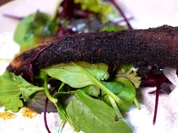 Crispy Pigtails mit Culurgiones an Wildkräutersalat - Rezept - Bild Nr. 2